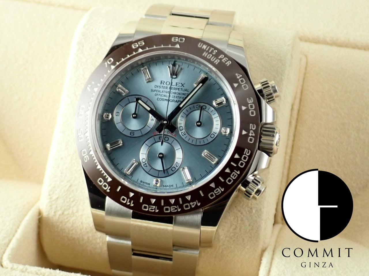 Rolex Daytona Ice Blue Dial 10P Diamonds [Unused] &lt;New Warranty Card, Box, etc.&gt;