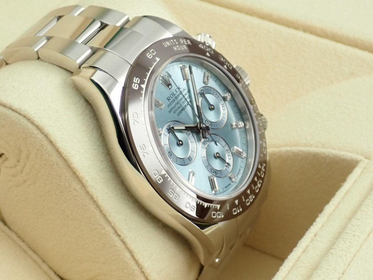 Rolex Daytona Ice Blue Dial 10P Diamonds [Unused] &lt;New Warranty Card, Box, etc.&gt;