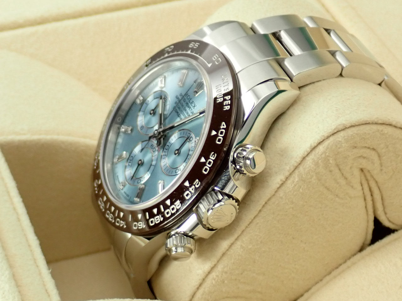 Rolex Daytona Ice Blue Dial 10P Diamonds [Unused] &lt;New Warranty Card, Box, etc.&gt;