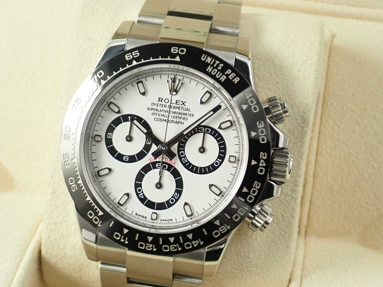 Rolex Daytona White Dial &lt;Warranty, Box, etc.&gt;