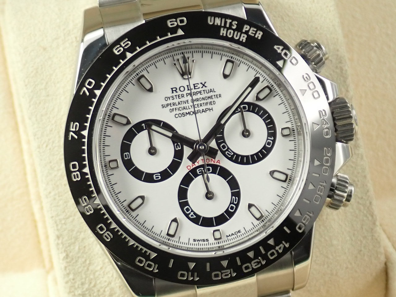 Rolex Daytona White Dial &lt;Warranty, Box, etc.&gt;