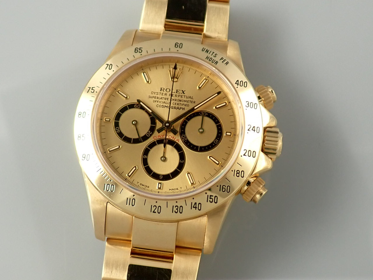 Rolex Daytona El Primero Champagne Dial W Serial Number &lt;International Service Warranty, Box, etc.&gt;