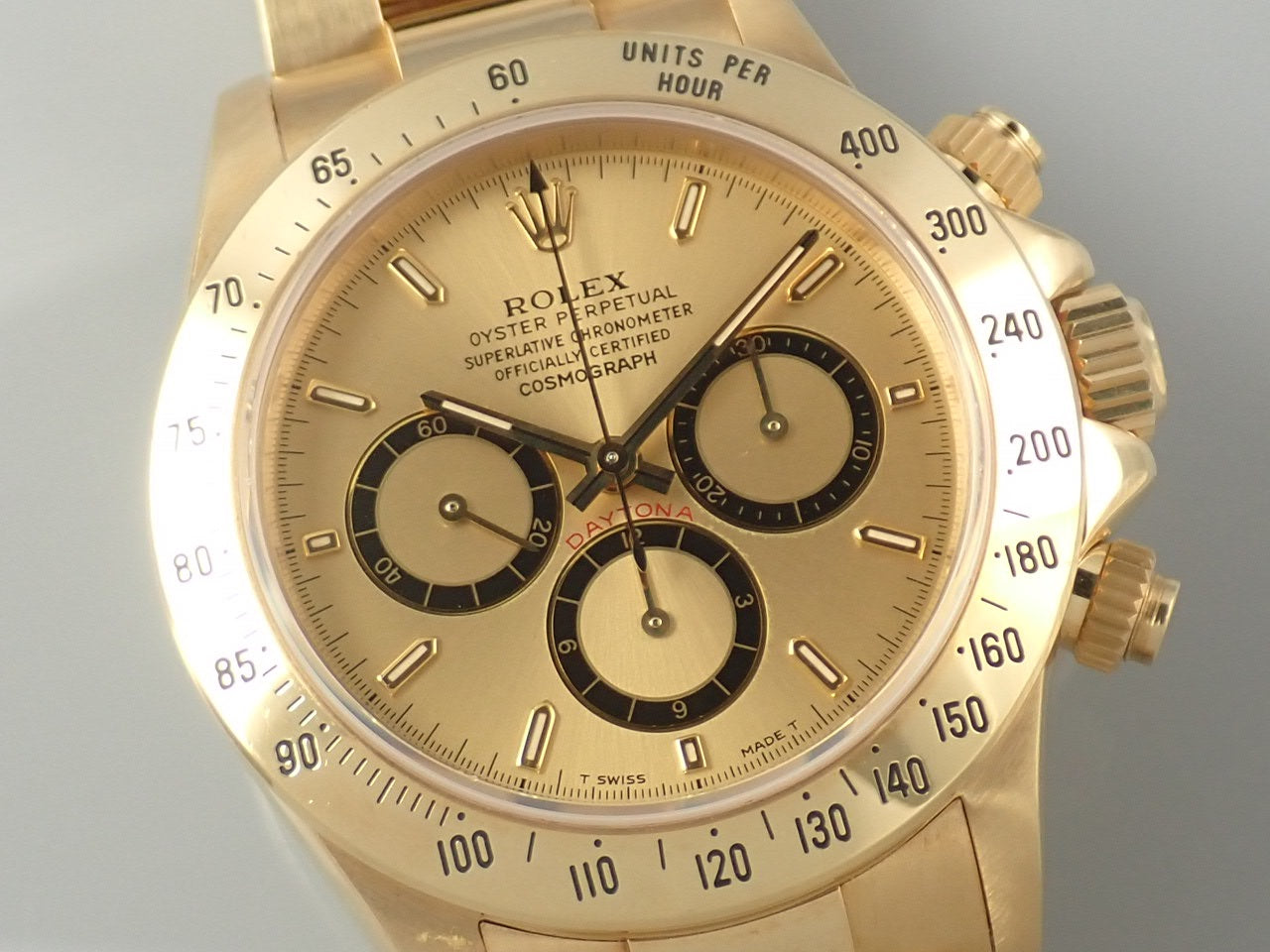 Rolex Daytona El Primero Champagne Dial W Serial Number &lt;International Service Warranty, Box, etc.&gt;