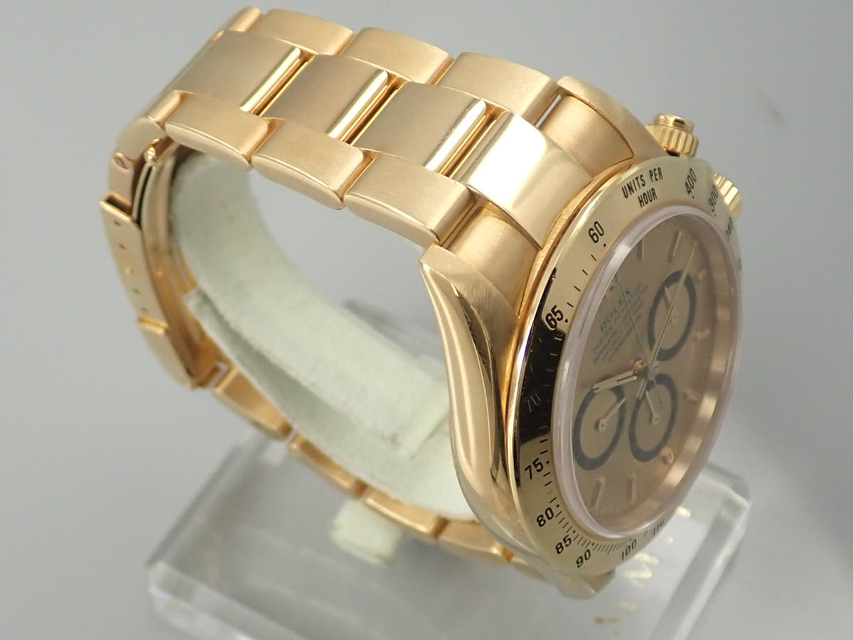 ロレックス デイトナ Ref.16528 シャンパン文字盤 中古 daytona-715