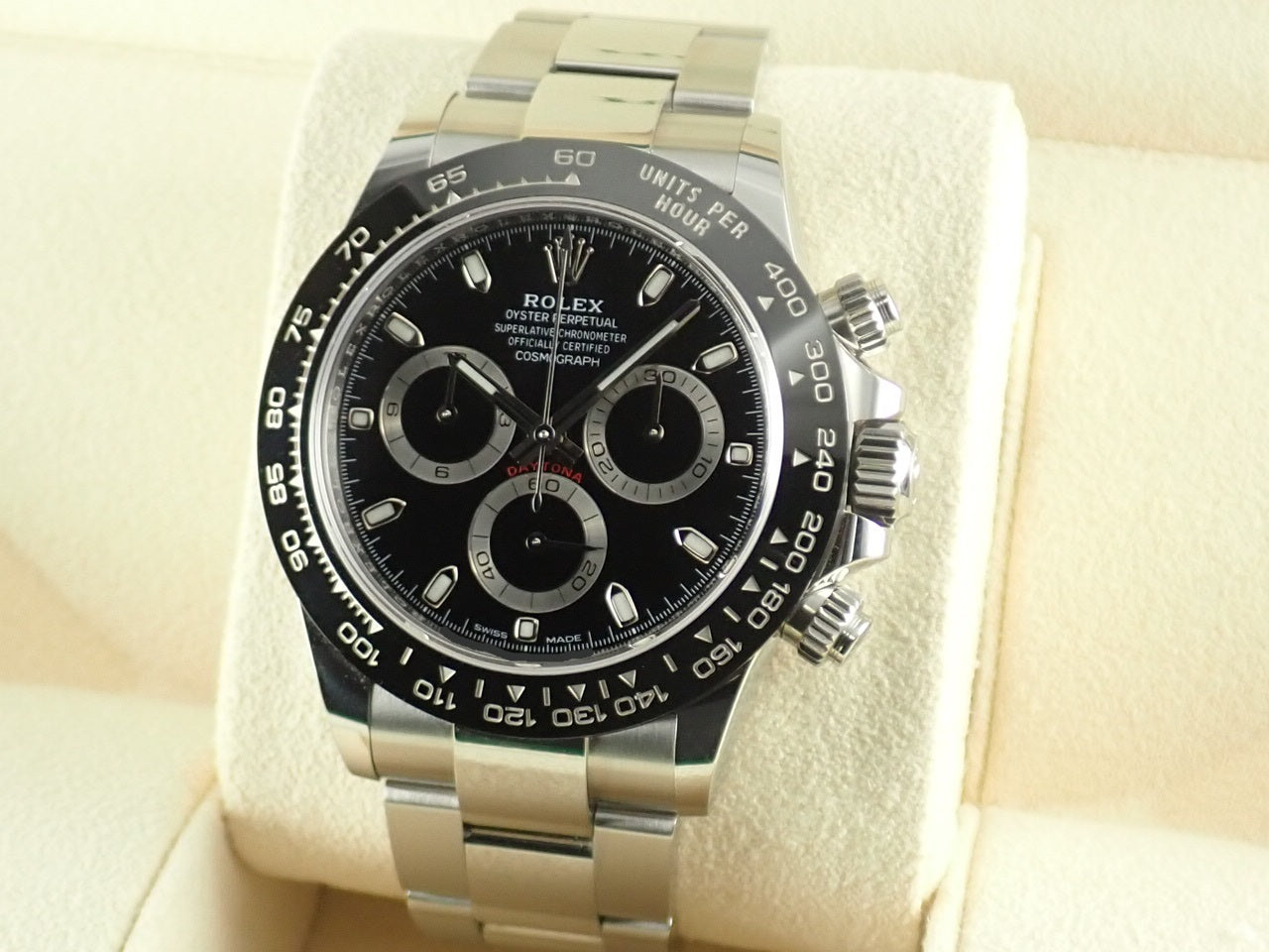 Rolex Daytona Black Dial &lt;&lt;New warranty, box, etc.&gt;&gt;