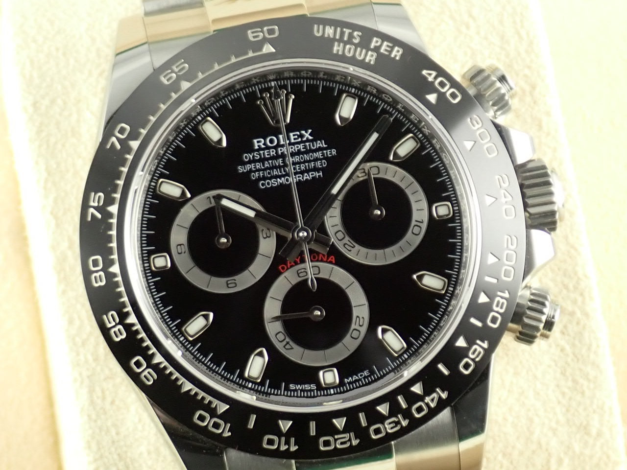 Rolex Daytona Black Dial &lt;&lt;New warranty, box, etc.&gt;&gt;