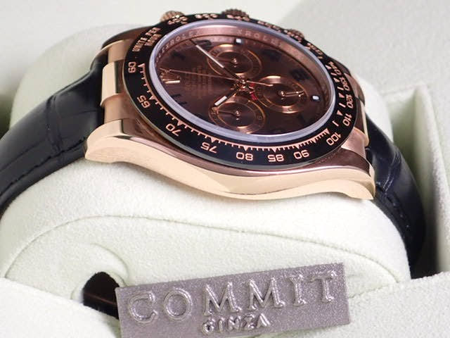 Rolex Daytona Ref.116515LN Chocolate Arabic Dial Used daytona-73