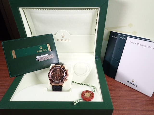 Rolex Daytona Ref.116515LN Chocolate Arabic Dial Used daytona-73