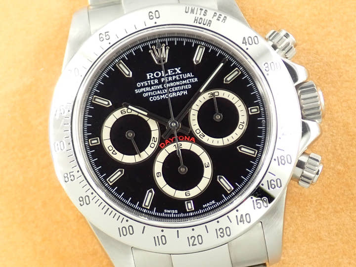 ロレックス デイトナ Ref.16520 ブラック文字盤 中古 daytona-720