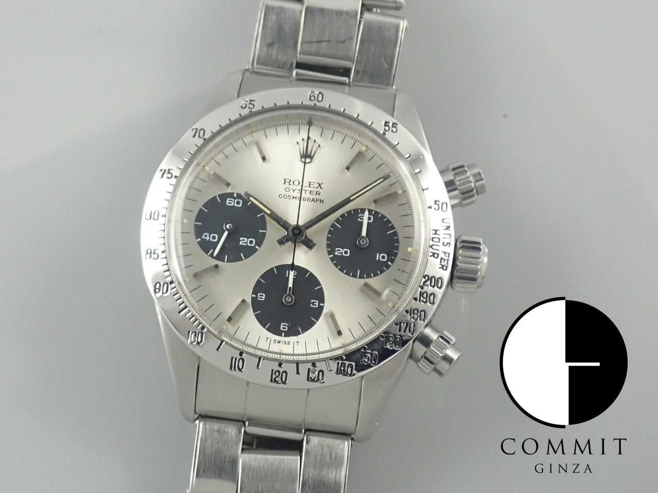 Rolex Daytona Silver x Black Dial No Notation