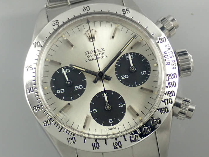 ロレックス デイトナ Ref.6265 シルバー文字盤 中古 daytona-721