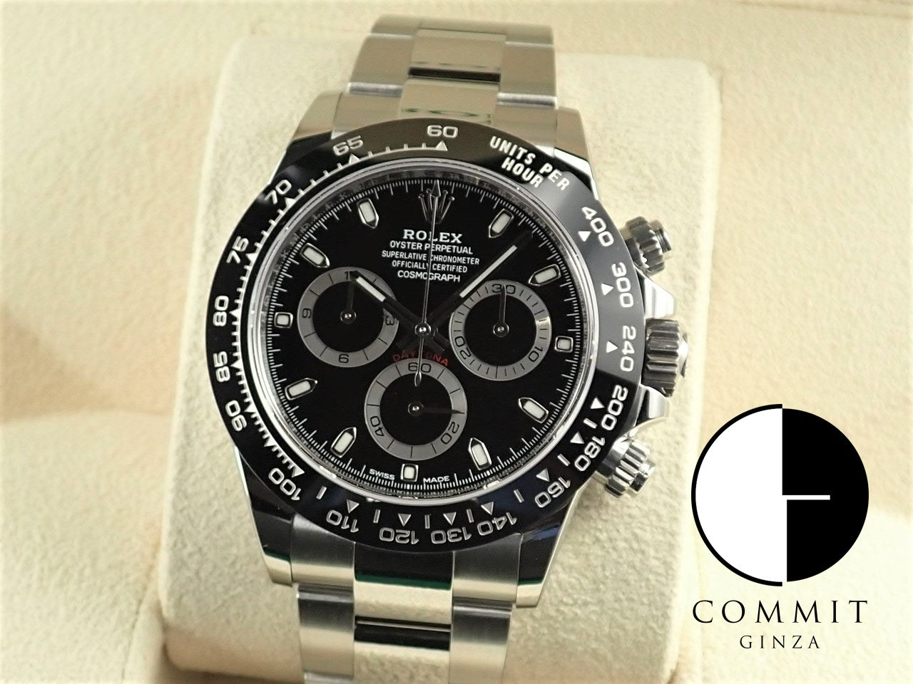 Rolex Daytona Black Dial &lt;&lt;New warranty, box, etc.&gt;&gt;