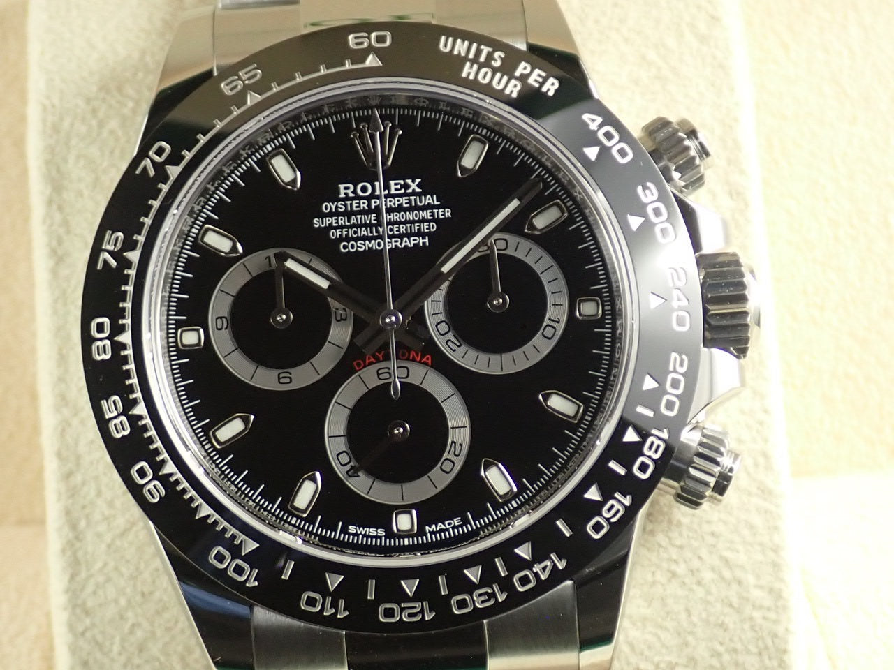 Rolex Daytona Black Dial &lt;&lt;New warranty, box, etc.&gt;&gt;