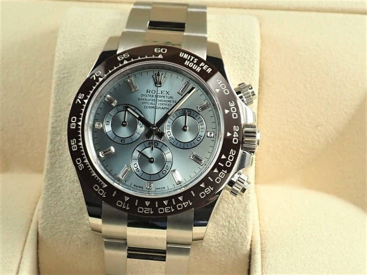 Rolex Daytona Ref.116506A Ice Blue Dial Very Good Condition daytona-723