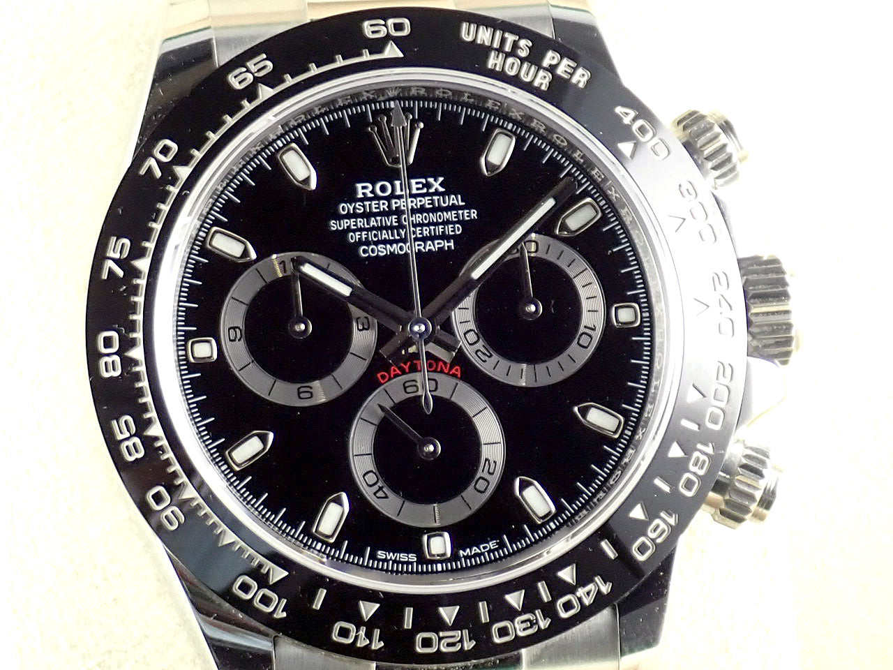 Rolex Daytona Black Dial &lt;Warranty, Box, etc.&gt;