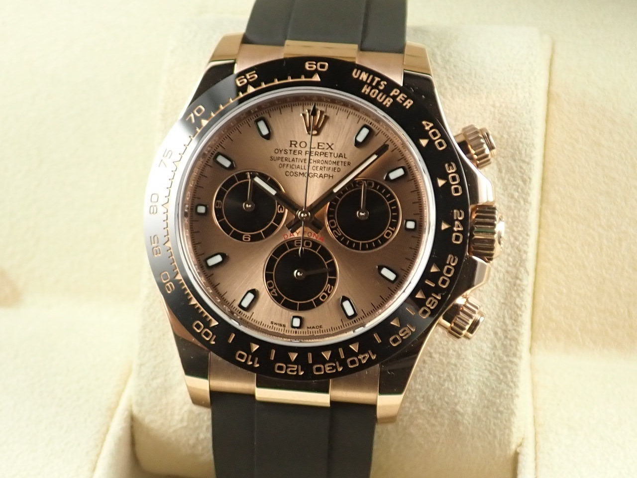 Rolex Daytona Pink x Black Dial &lt;Warranty, Box, etc.&gt;