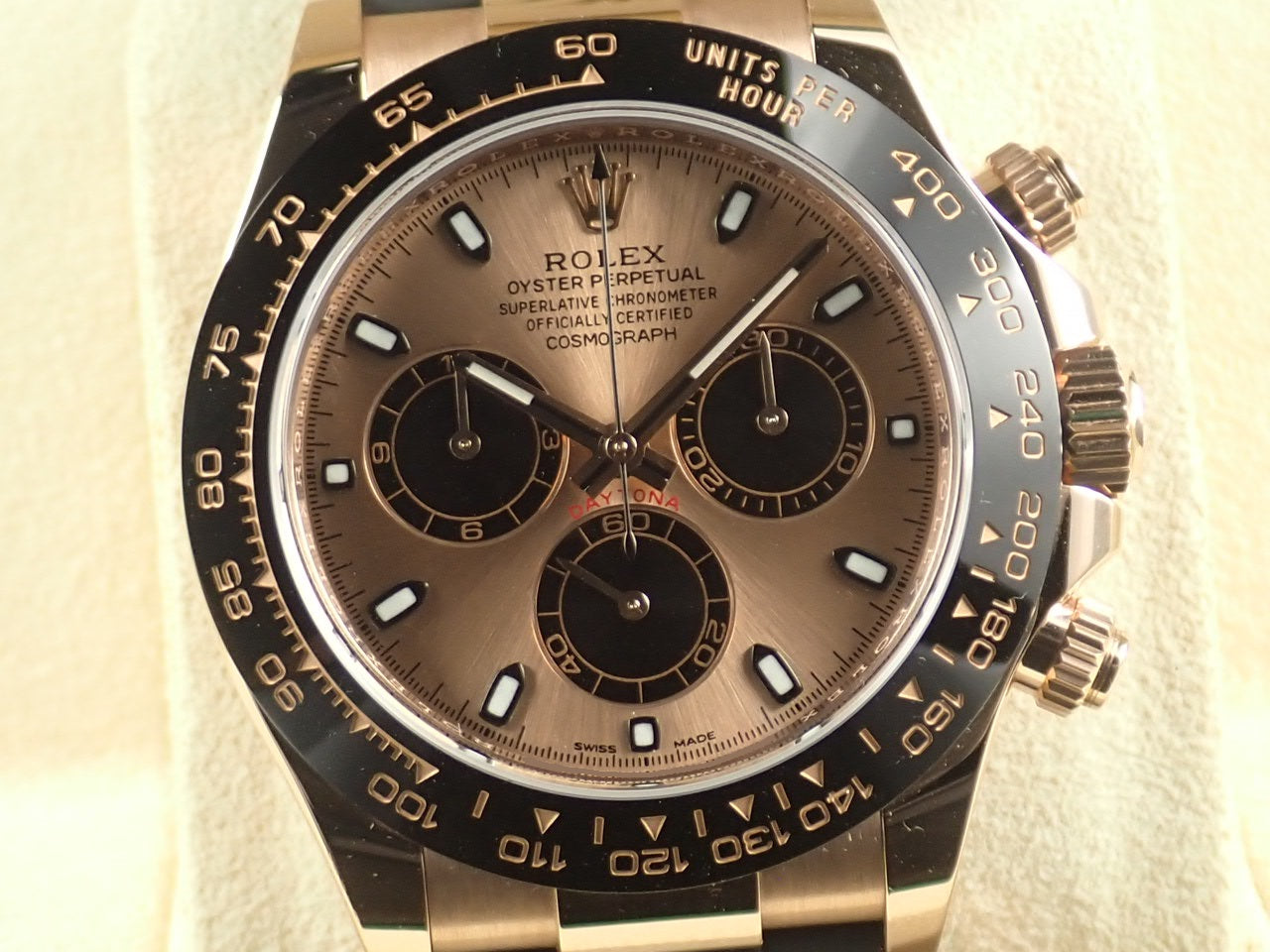 Rolex Daytona Pink x Black Dial &lt;Warranty, Box, etc.&gt;