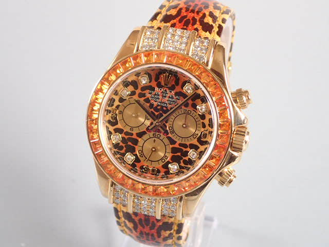 ロレックス デイトナ Ref.116598SACO レパード文字盤 中古 daytona-72