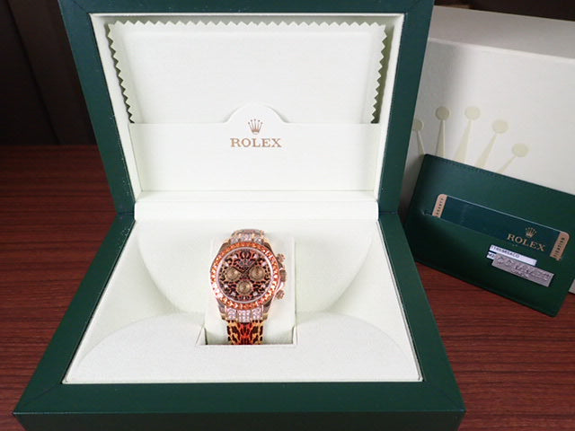 Rolex Daytona Leopard Ref.116598SACO