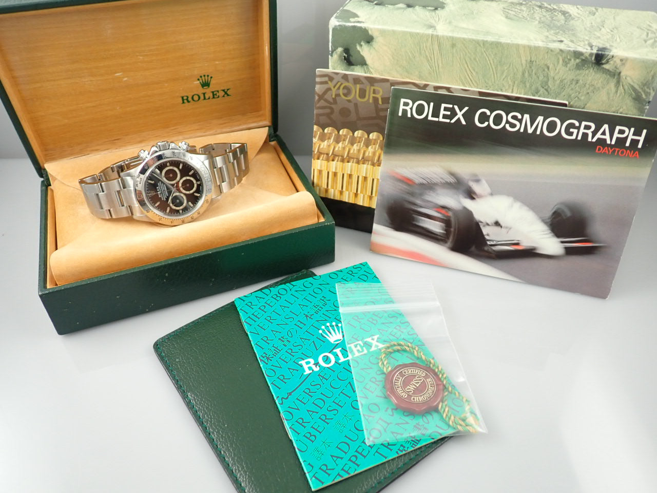 Rolex Daytona Black Dial E Series &lt;Box and Others&gt;