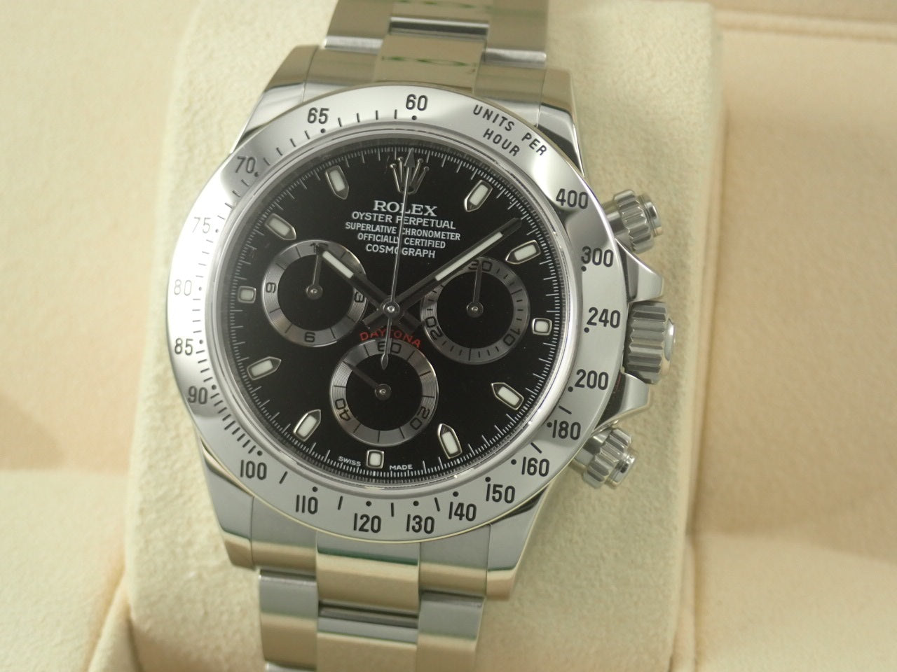 Rolex Daytona Black Dial &lt;Warranty, Box, etc.&gt;