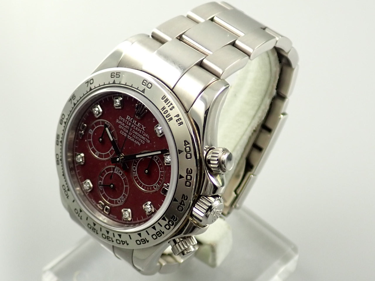 Rolex Daytona Rubellite Dial 8P Diamonds &lt;Warranty, Box, etc.&gt;