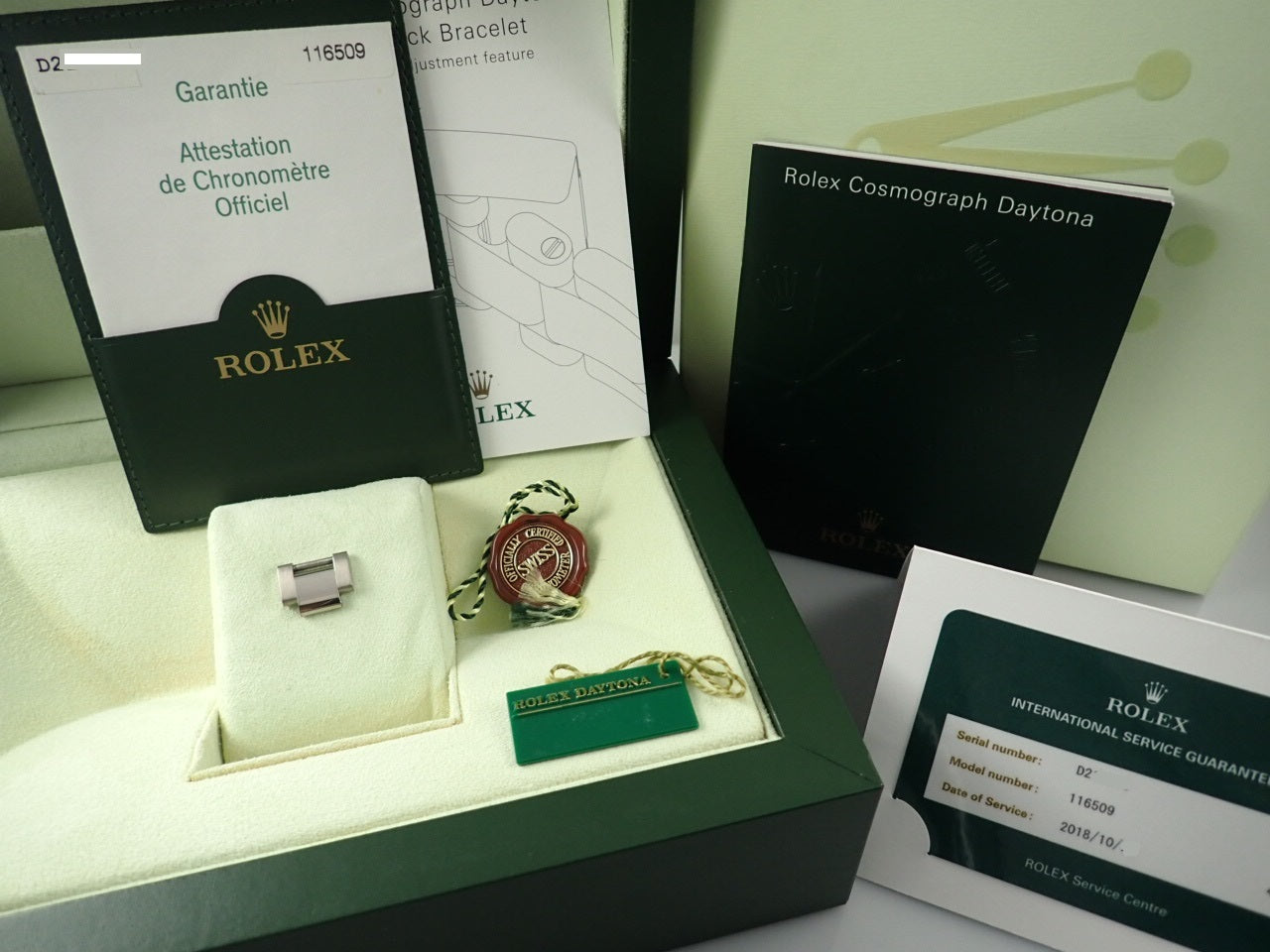 Rolex Daytona Rubellite Dial 8P Diamonds &lt;Warranty, Box, etc.&gt;