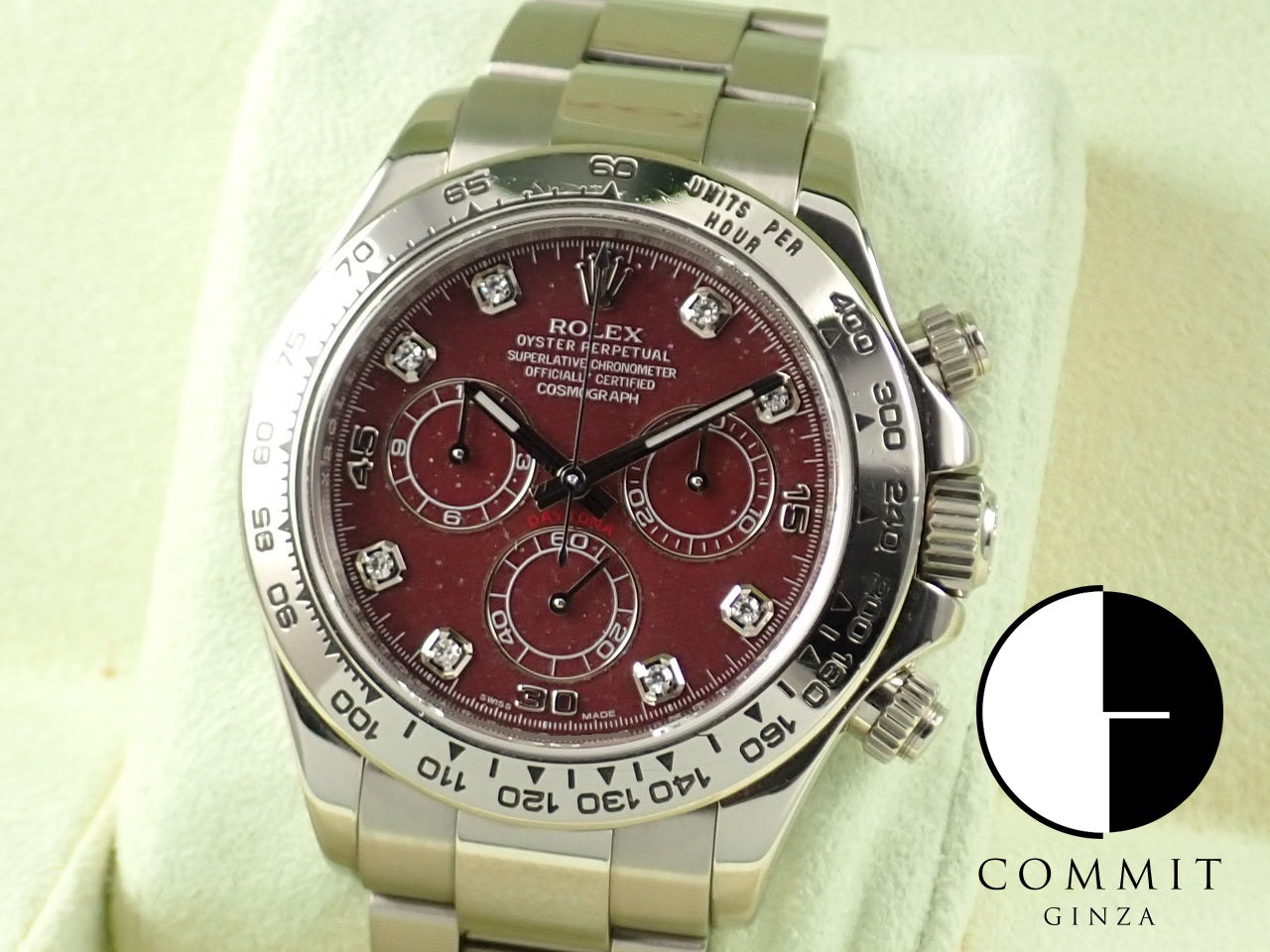 Rolex Daytona Rubellite Dial 8P Diamonds &lt;Warranty, Box, etc.&gt;