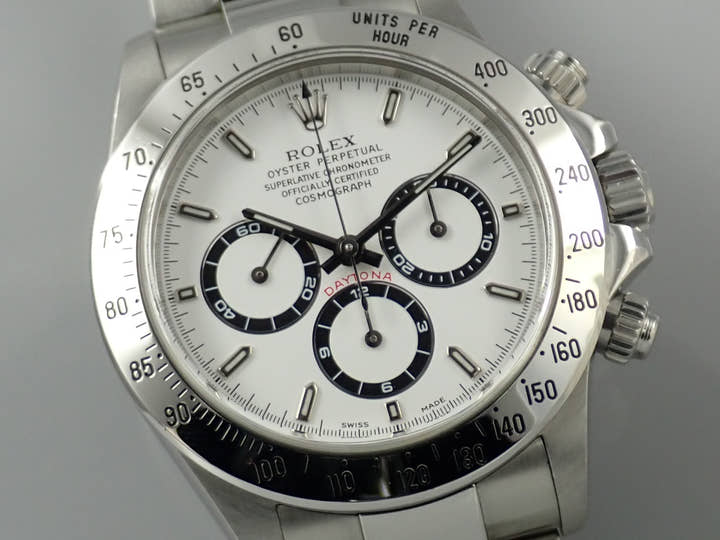 Rolex Daytona El Primero Ref. 16520 Stainless Steel White Dial