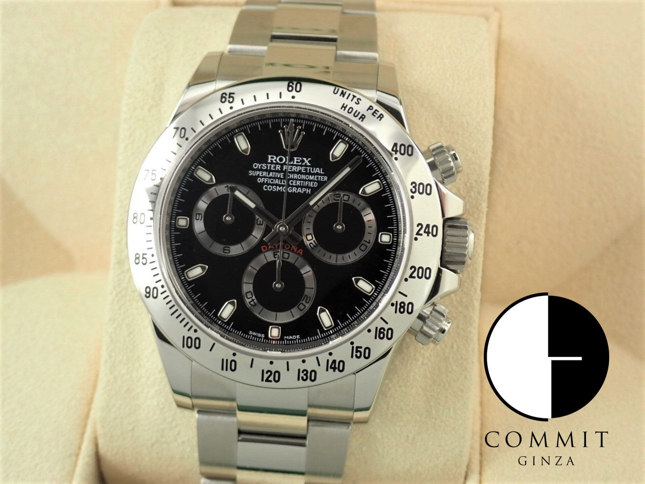 Rolex Daytona Black Dial Random Number Mirror Buckle [Good Condition] &lt;Warranty, Box, etc.&gt;