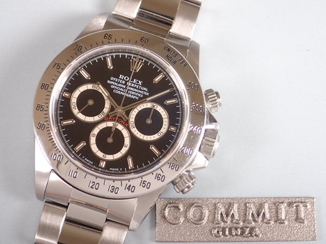 Rolex Daytona El Primero Black Dial S Serial Ref.16520