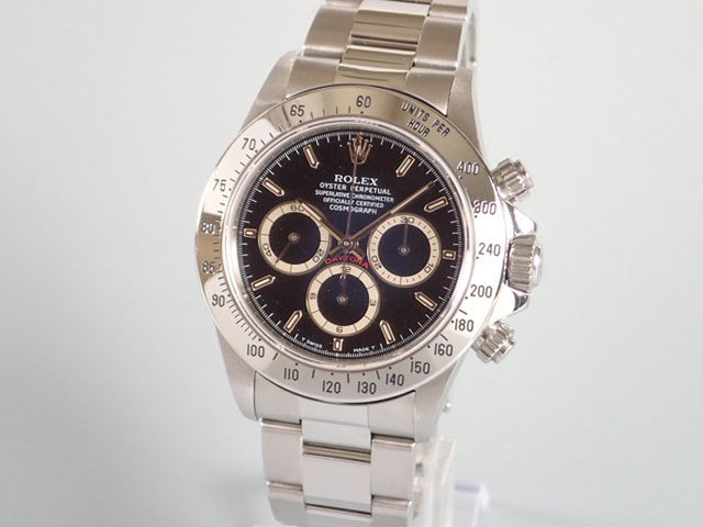 Rolex Daytona El Primero Black Dial S Serial Ref.16520