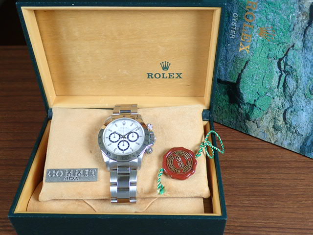 Rolex Daytona El Primero White Dial S Serial Ref.16520