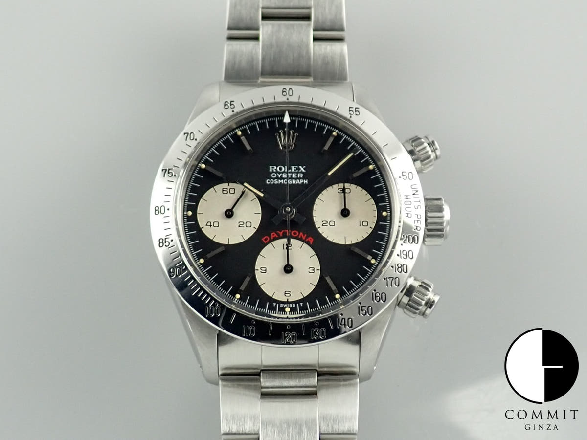 ロレックス デイトナ Ref.6265 ブラック文字盤 中古 92Y8M959