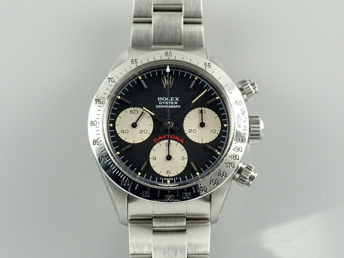 ロレックス デイトナ Ref.6265 ブラック文字盤 中古 92Y8M959