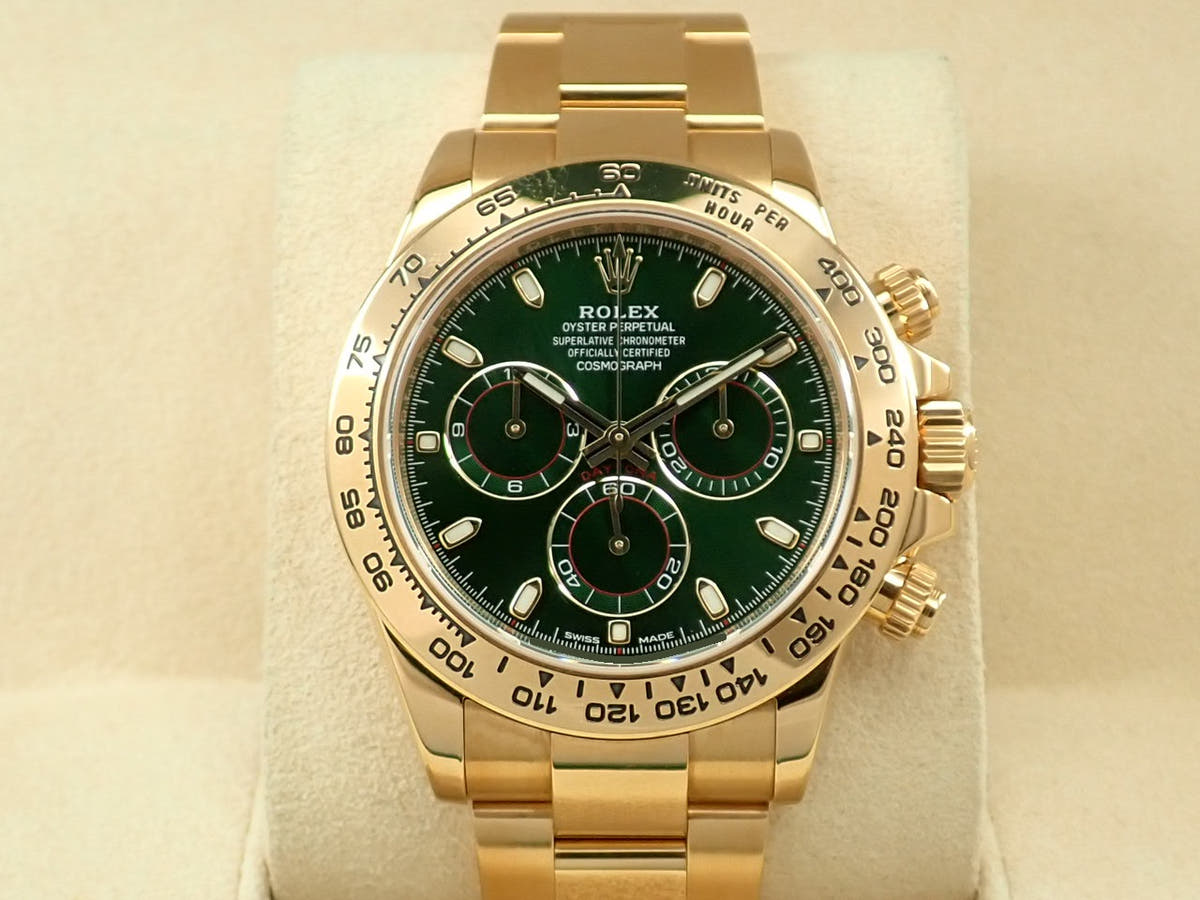 ロレックス コスモグラフ Ref.116508 グリーン文字盤 中古 2JL34AMS