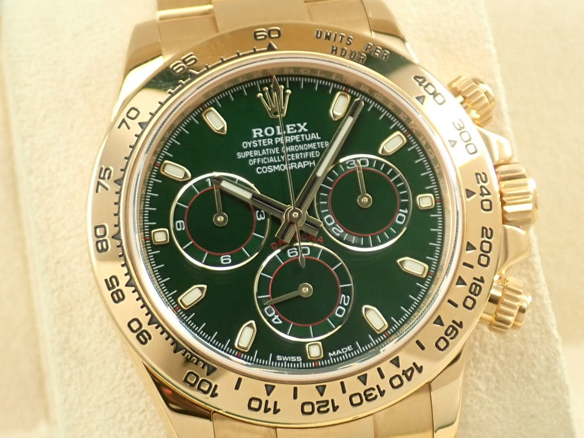 ロレックス コスモグラフ Ref.116508 グリーン文字盤 中古 2JL34AMS