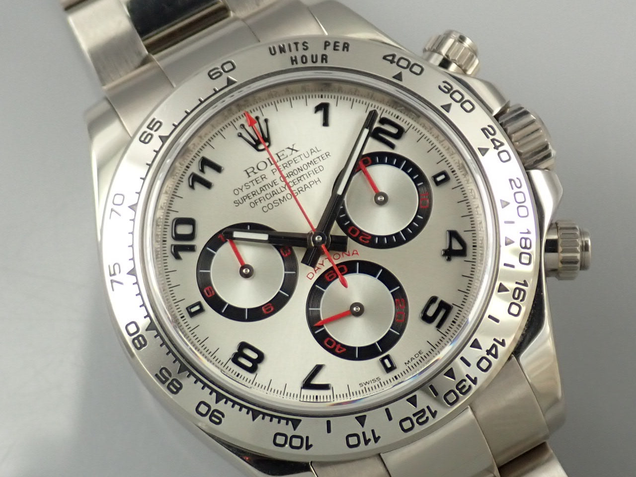 Rolex Daytona Silver Arabic Dial &lt;Warranty, Box, etc.&gt;