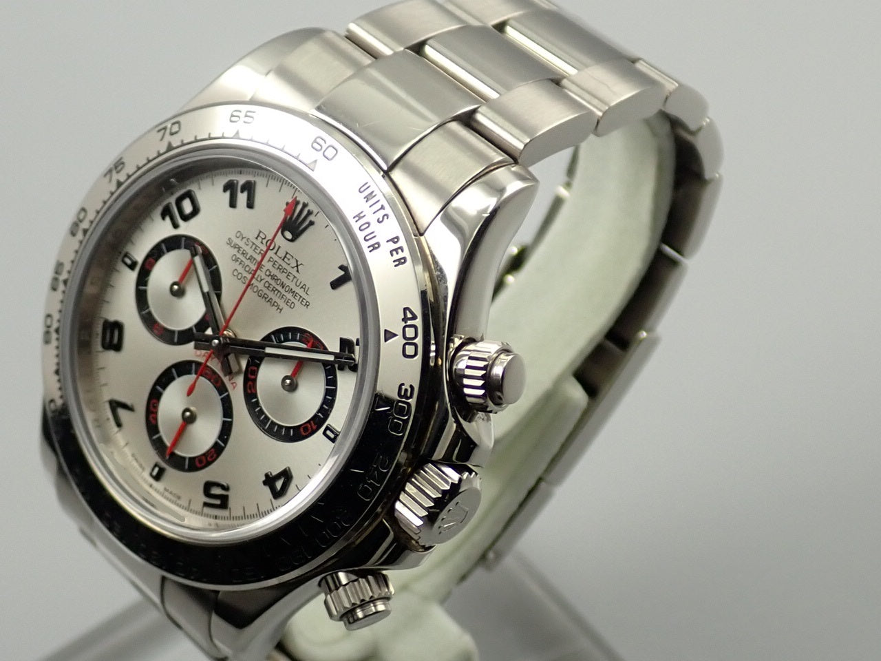 Rolex Daytona Silver Arabic Dial &lt;Warranty, Box, etc.&gt;