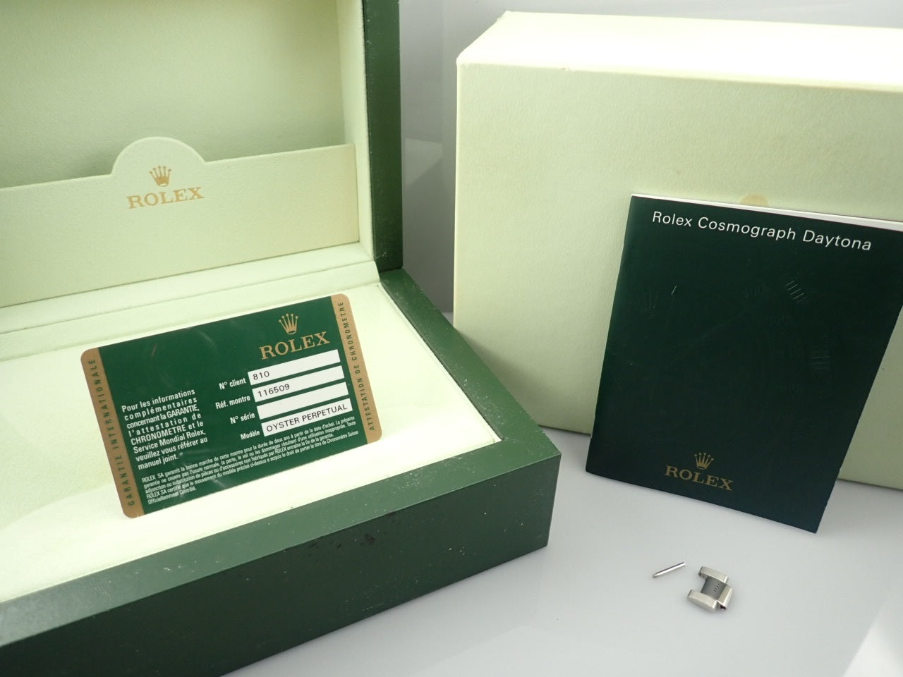 Rolex Daytona Silver Arabic Dial &lt;Warranty, Box, etc.&gt;