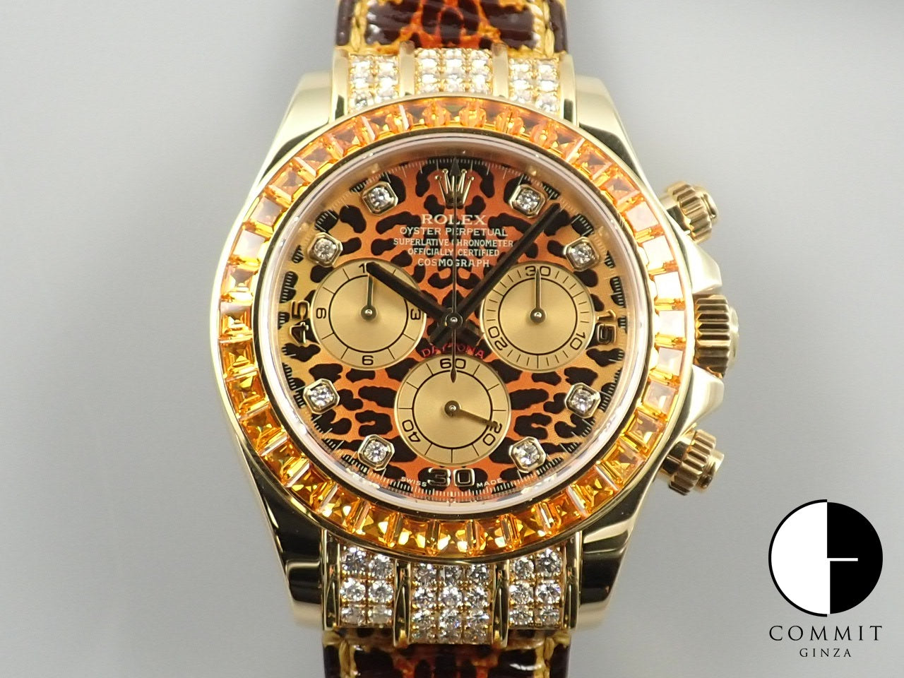 Rolex Daytona Leopard &lt;International Service Warranty and Others&gt;