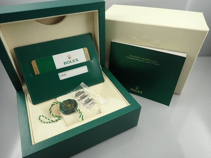 ロレックス デイトナ Ref.116520 ステンレススチール ブラック文字盤
