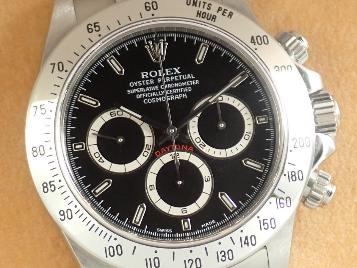 ロレックス デイトナ エルプリメロ Ref.16520 ブラック文字盤 中古 59963LKV