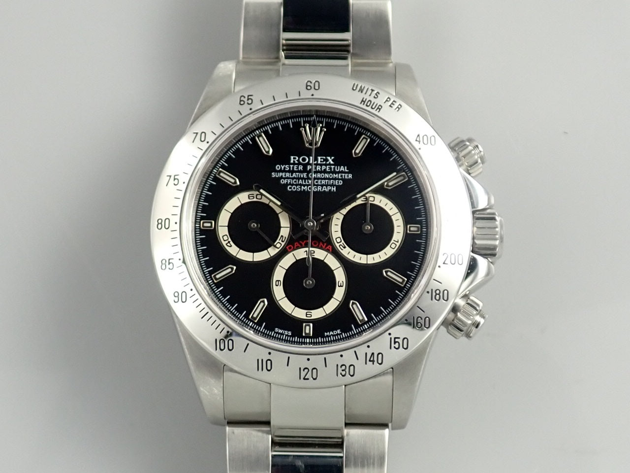 Rolex Daytona El Primero Black Dial A Series &lt;Warranty Box and Others&gt;