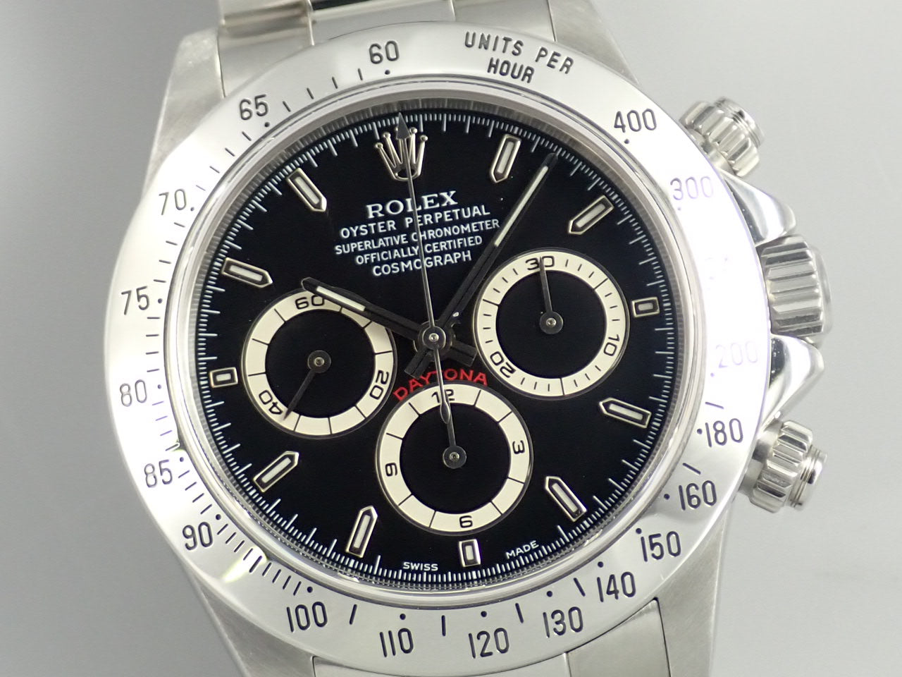 Rolex Daytona El Primero Black Dial A Series &lt;Warranty Box and Others&gt;