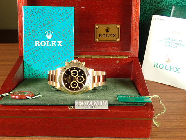 Rolex Daytona El Primero Black Dial Ref.16528