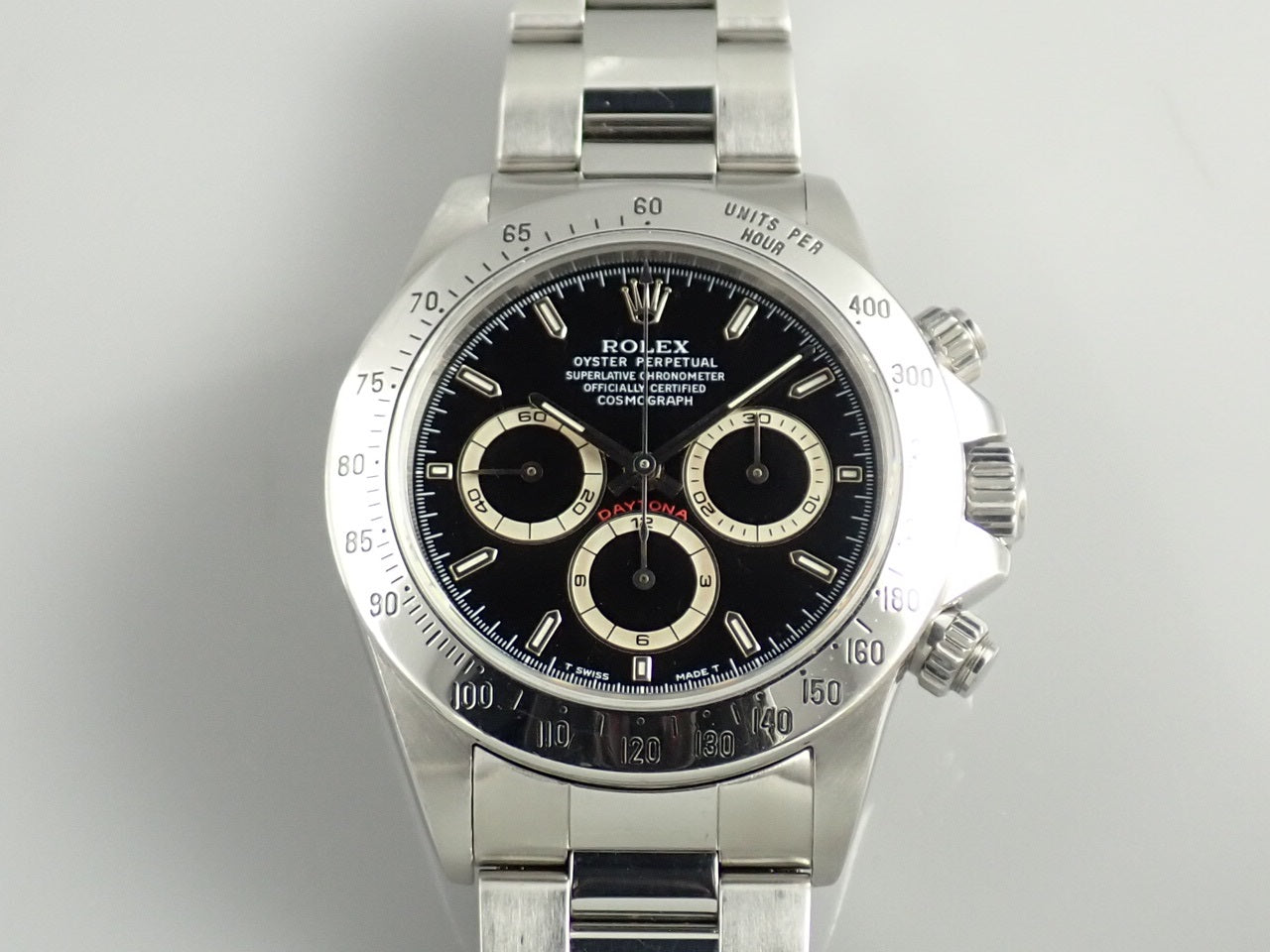 Rolex Daytona El Primero Black Dial U-Serial Number