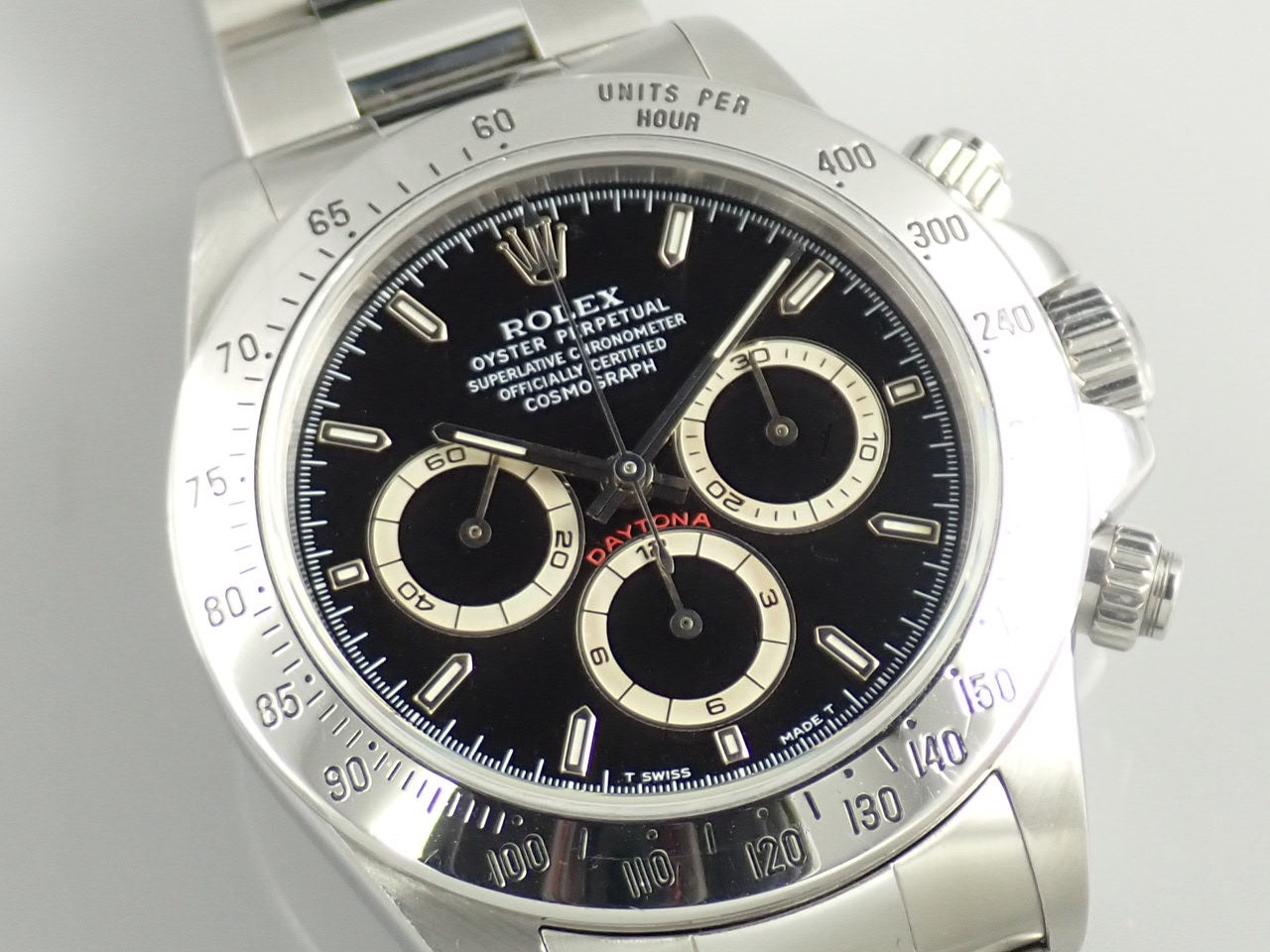 Rolex Daytona El Primero Black Dial U-Serial Number