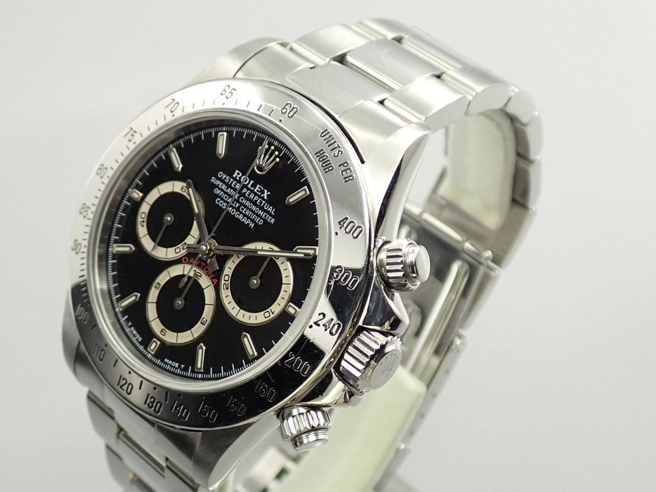 Rolex Daytona El Primero Black Dial U-Serial Number