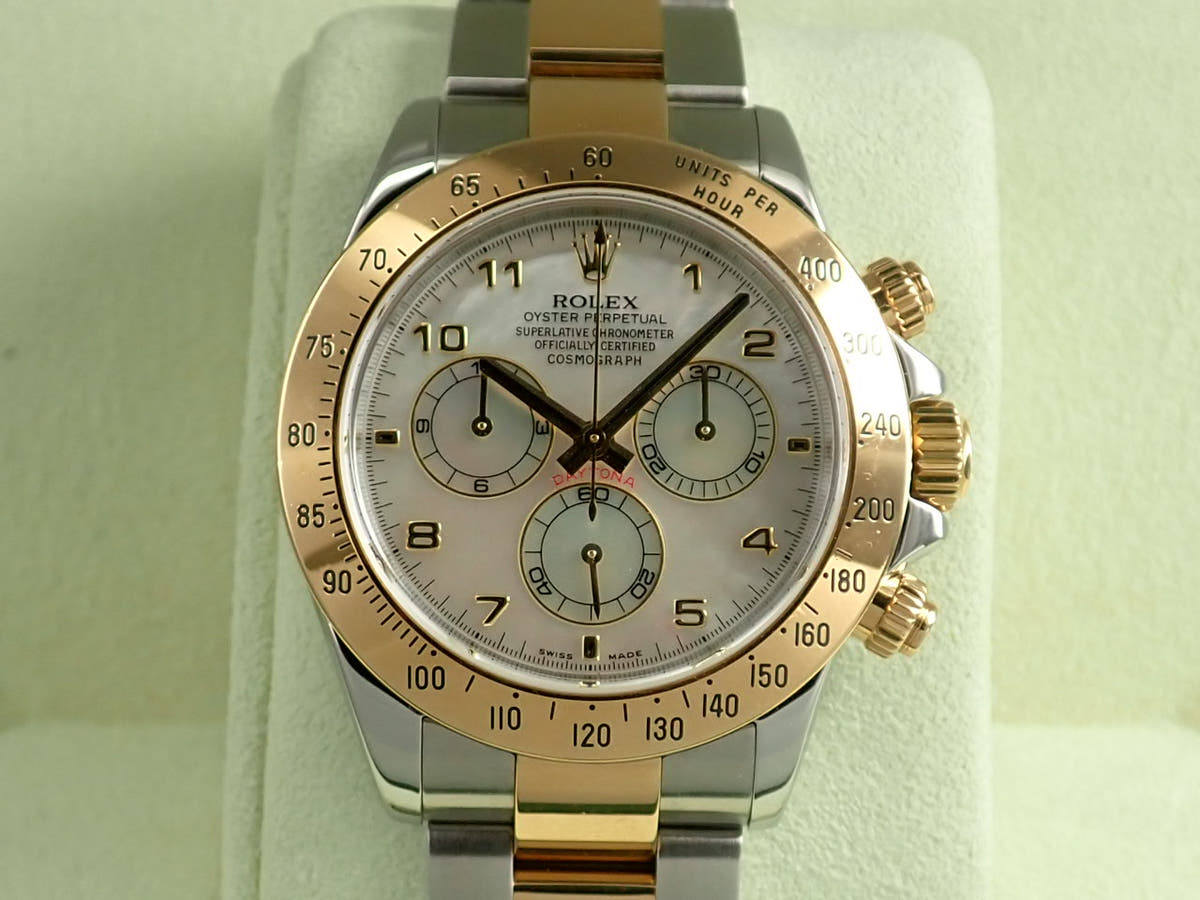 ロレックス デイトナ Ref.116523NA ホワイトシェル文字盤 中古 K3R48FFC